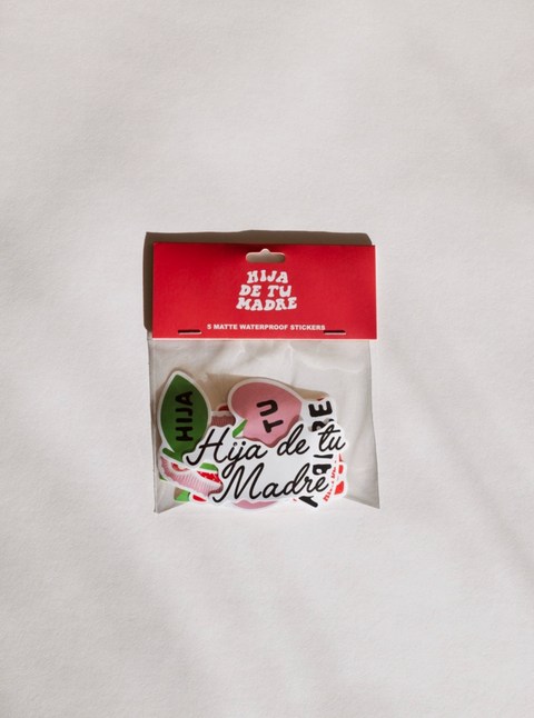 Hija De Tu Madre - Matte Sticker Pack