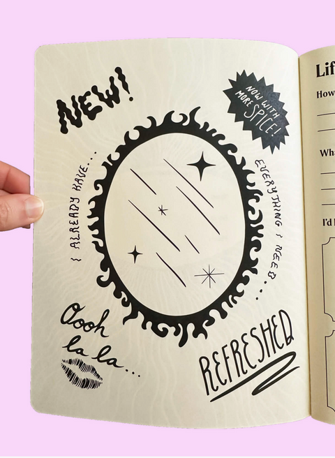 Monthly View Planner | Rare Rose Cover