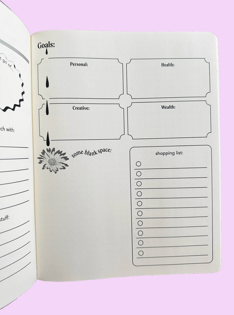 Monthly View Planner | Rare Rose Cover