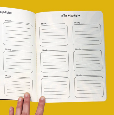 Daffodil Month View Planner