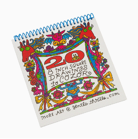 Gentle Thrills - Coloring Book