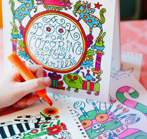 Gentle Thrills - Coloring Book