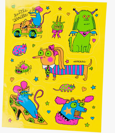 Freaky Friends Sticker Sheet
