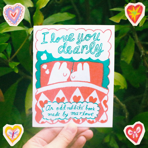 'i Love You Dearly' Mini Riso Zine