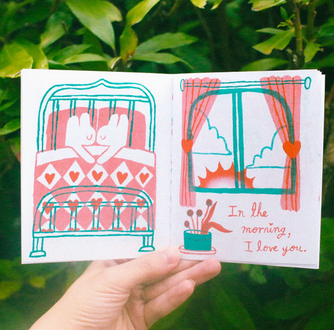 'i Love You Dearly' Mini Riso Zine