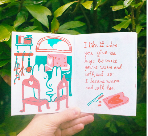 'i Love You Dearly' Mini Riso Zine