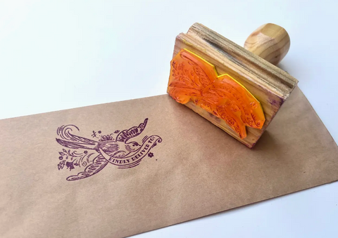 Kindly Deliver Dove Rubber Stamp Snail Mail Lover Pen Pal