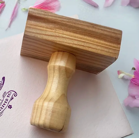Kindly Deliver Dove Rubber Stamp Snail Mail Lover Pen Pal