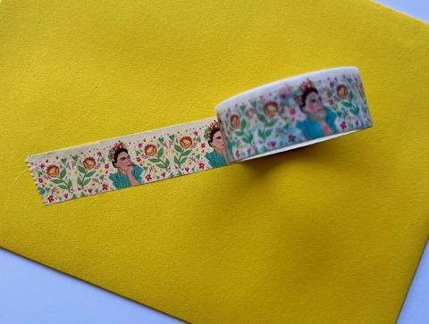 Glittery Frida Washi Tape