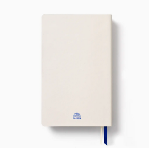 Lined Notebook, A5 Softcover, Pu Leather - Daily Notes