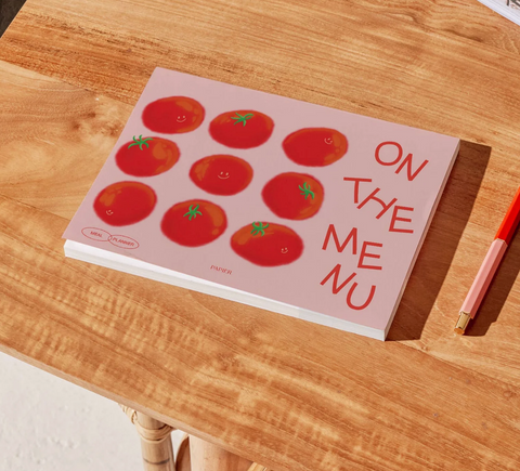 Weekly Meal Planner & Grocery List, Undated - Tomatoes