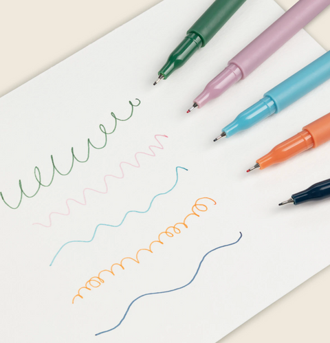 Quintet Fineliners Set of 5