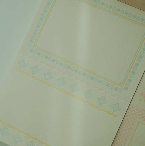 Mini Letterpress Memo Pad
