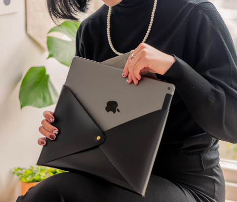 Diy Stitch Your Star Sign Kit - Vegan Leather Envelope Pouch + iPad Pouch