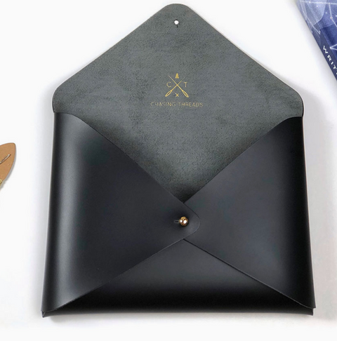 Diy Stitch Your Star Sign Kit - Vegan Leather Envelope Pouch + iPad Pouch