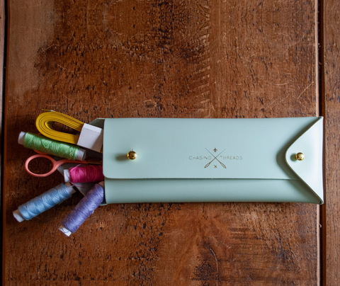 Diy Cross Stitch Kit - Stitch Envelope/Pencil/ Sunglass Case