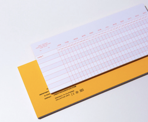 Habit Tracker Notepad