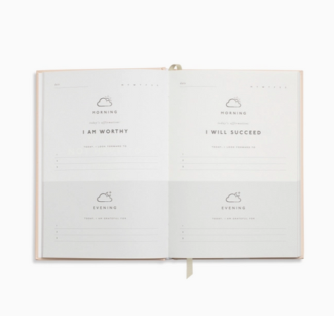 Guided A5 Gratitude Journal Hardcover | Stay Grounded