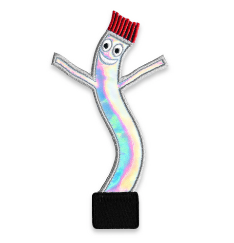 Wacky Wavy Patch 3M Reflective