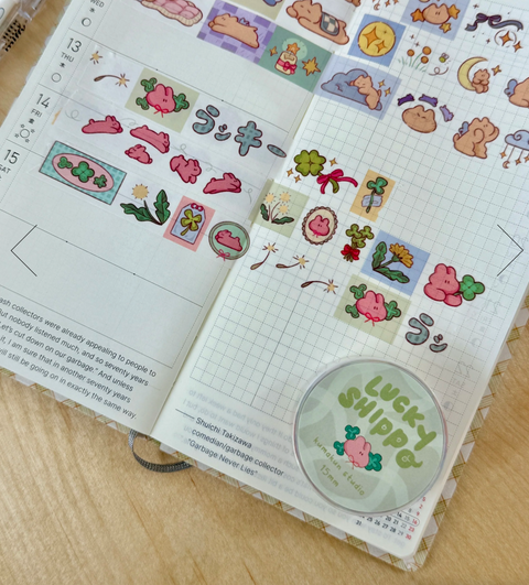 Kumakun Studio Character Washi Tape
