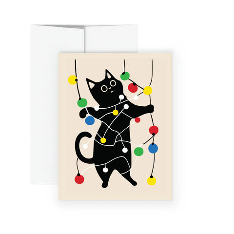 Holiday Boxed Card Set - 12 Holiday Cats