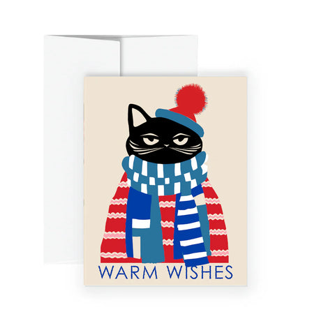 Holiday Boxed Card Set - 12 Holiday Cats