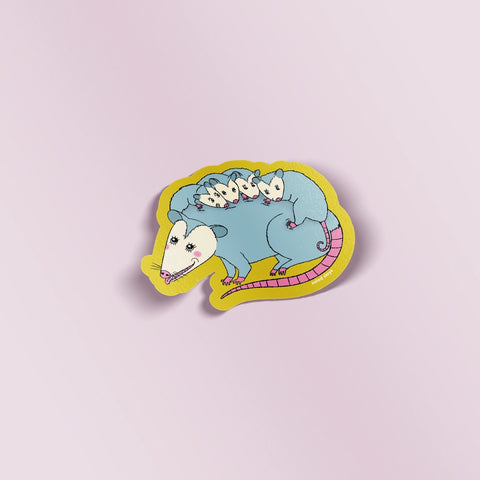 Opossum Fam Sticker