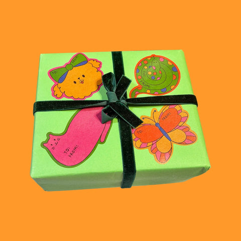 Gift Tag Washi Tape Stickers