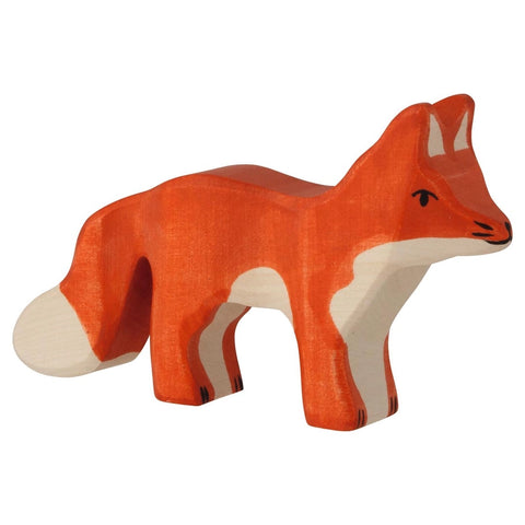 Standing Wooden Fox