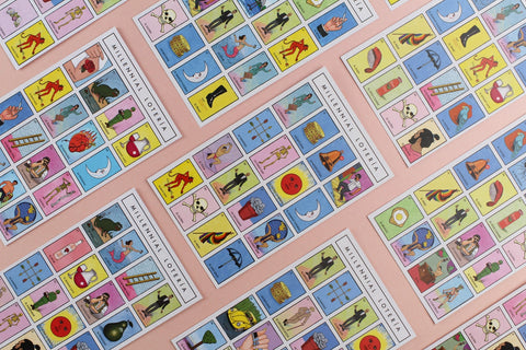 Millennial Loteria Board Game: El Mid-Life Crisis Expansion Pack