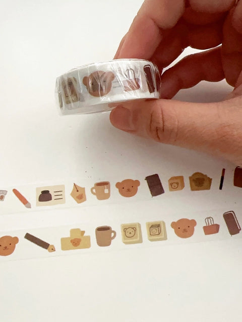 Bear's Happy Place Washi Tape