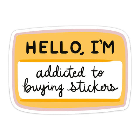 Buying Stickers Sticker