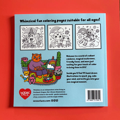 Coloring Book - Magical Moments Whimsical Stress Relief
