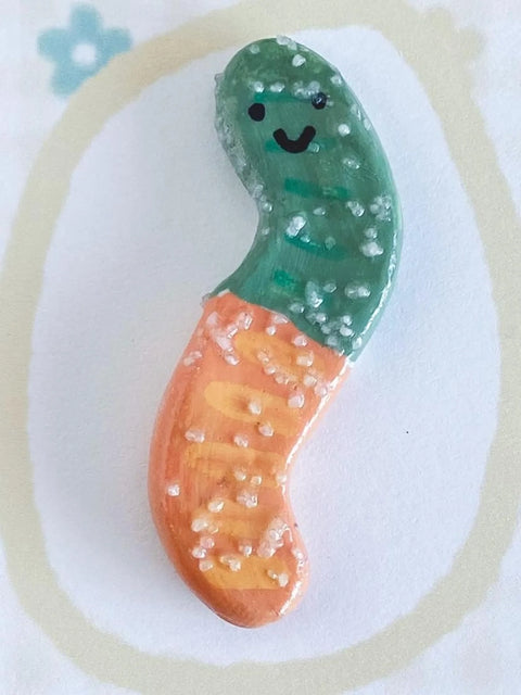 Gummy Worm Refrigerator Magnets