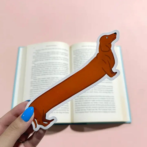 Dachshund Die Cut Bookmark