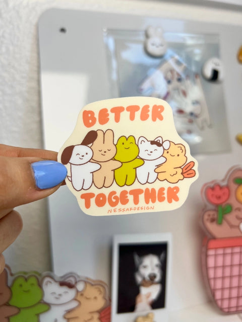 Better Together Group Sticker