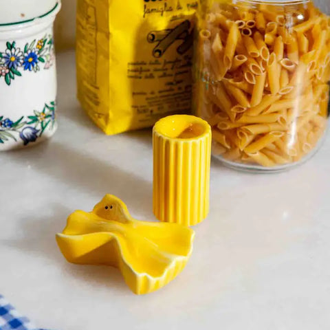 Farfalle & Macaroni S&P Shakers