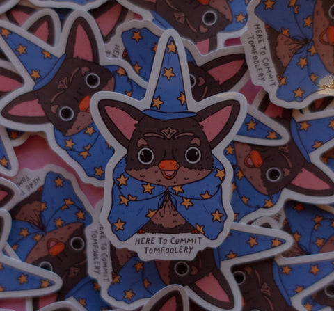 Furby Tomfoolery Sticker