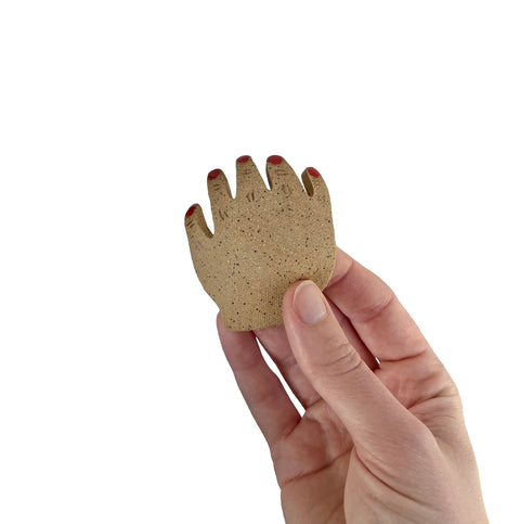 Ceramic Hand Trinket Dishes - Medium