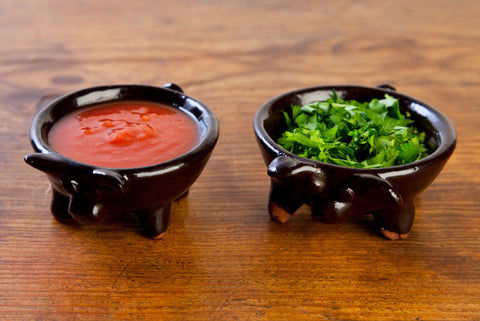 Puerquito Salserito Salsa/Spice Bowl Set