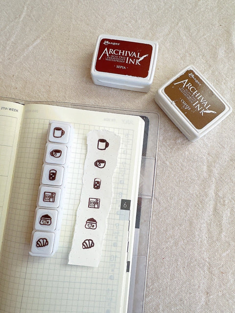 Bear's Happy Moments Button Stamp