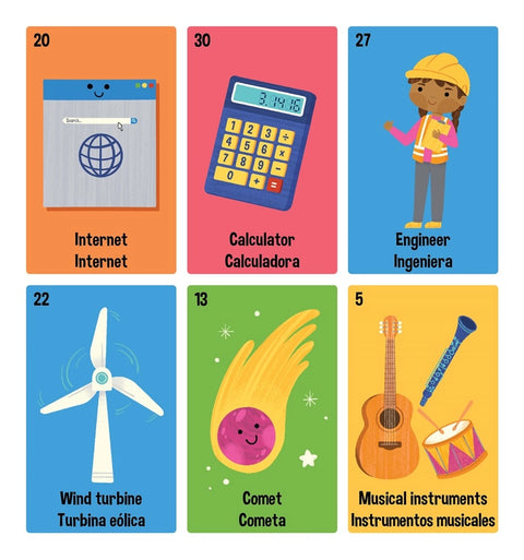 Lil' Lotería: My First Steam Words