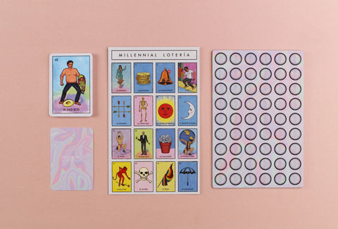 Millennial Loteria Board Game: El Mid-Life Crisis Expansion Pack