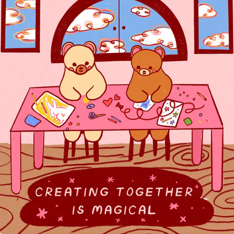 Creating Together Sticker