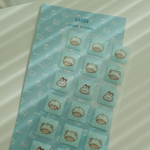 Lads Epoxy Sticker Sheet