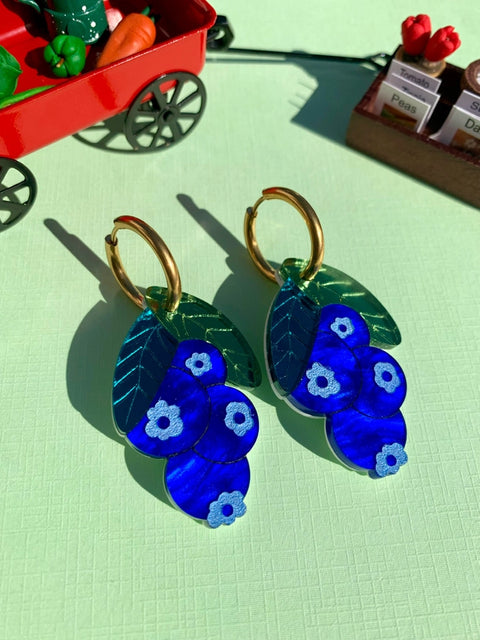 Blueberries Earrings