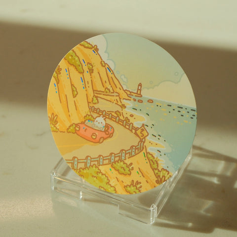 Highway 1 - California Series Die Cut Sticker