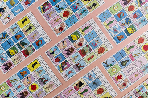 Millennial Loteria: Fiesta Edition (Family Friendly Edition)