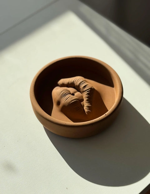 Lip Incense Holder | Incense Burner - Sienna