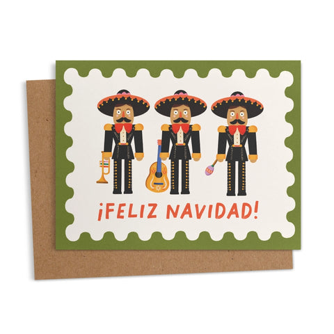 Mariachi Nutcracker - Christmas Greeting Card